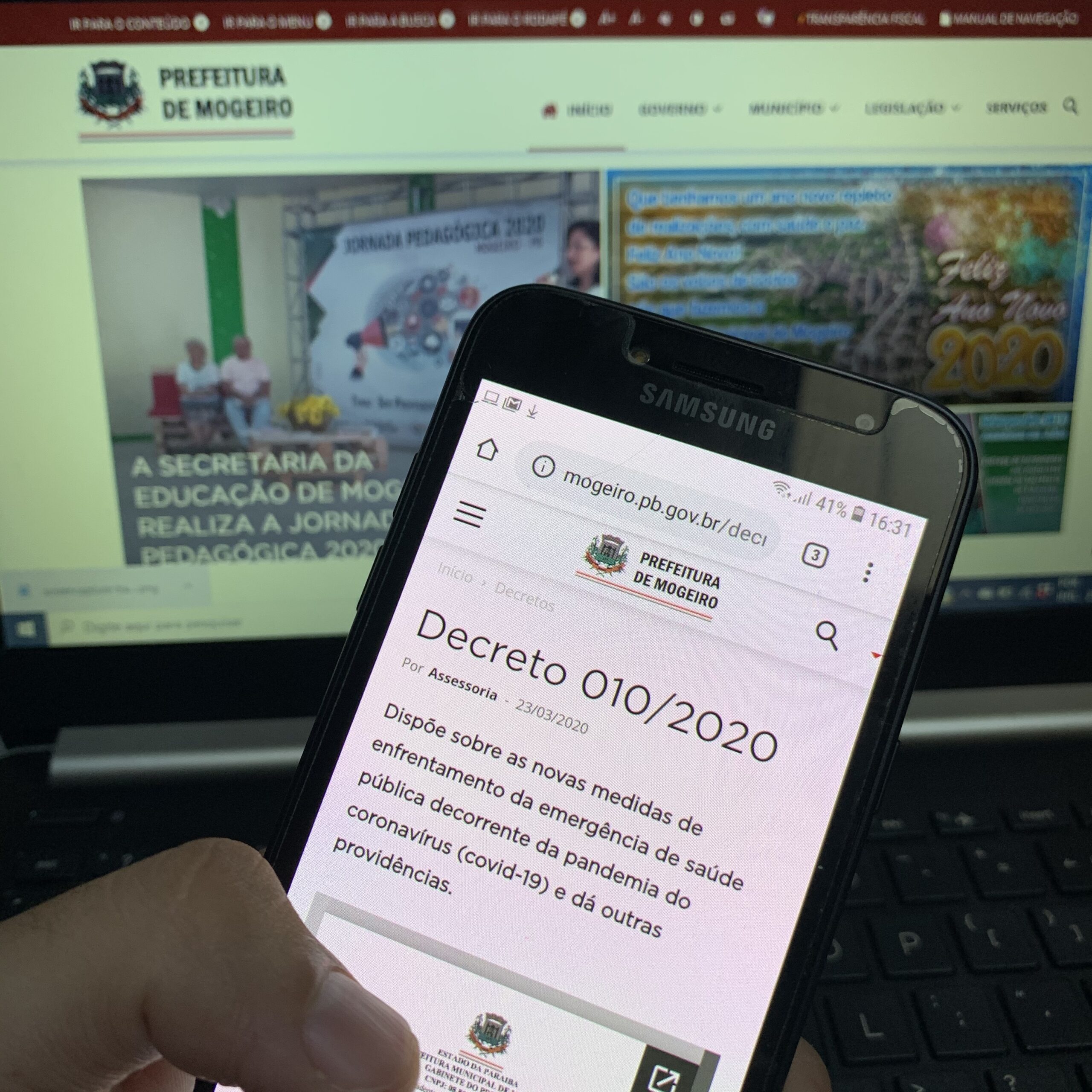 Prefeito Alberto assina decreto com novas medidas de enfrentamento ao coronavírus