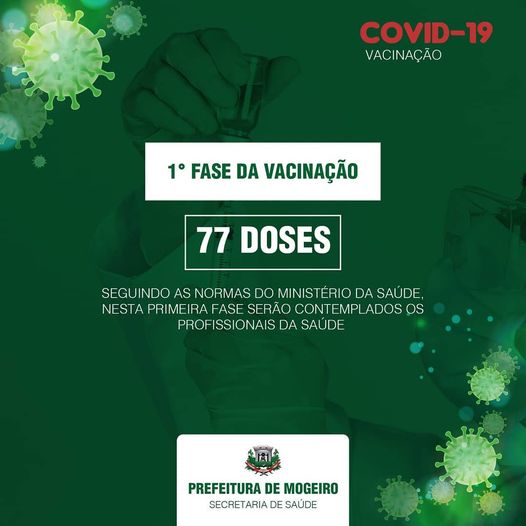 Secretaria Municipal de Saúde anuncia chegada da vacina