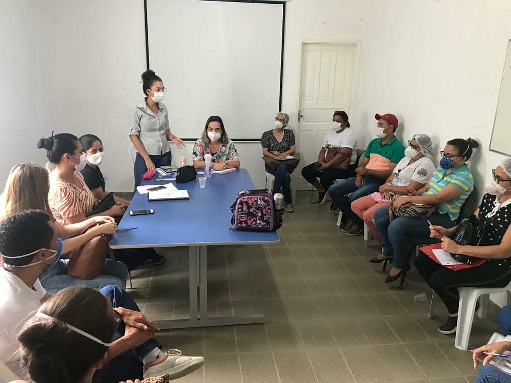 Reunião para elaboração do Plano de Ação da vacinação contra a Covid-19