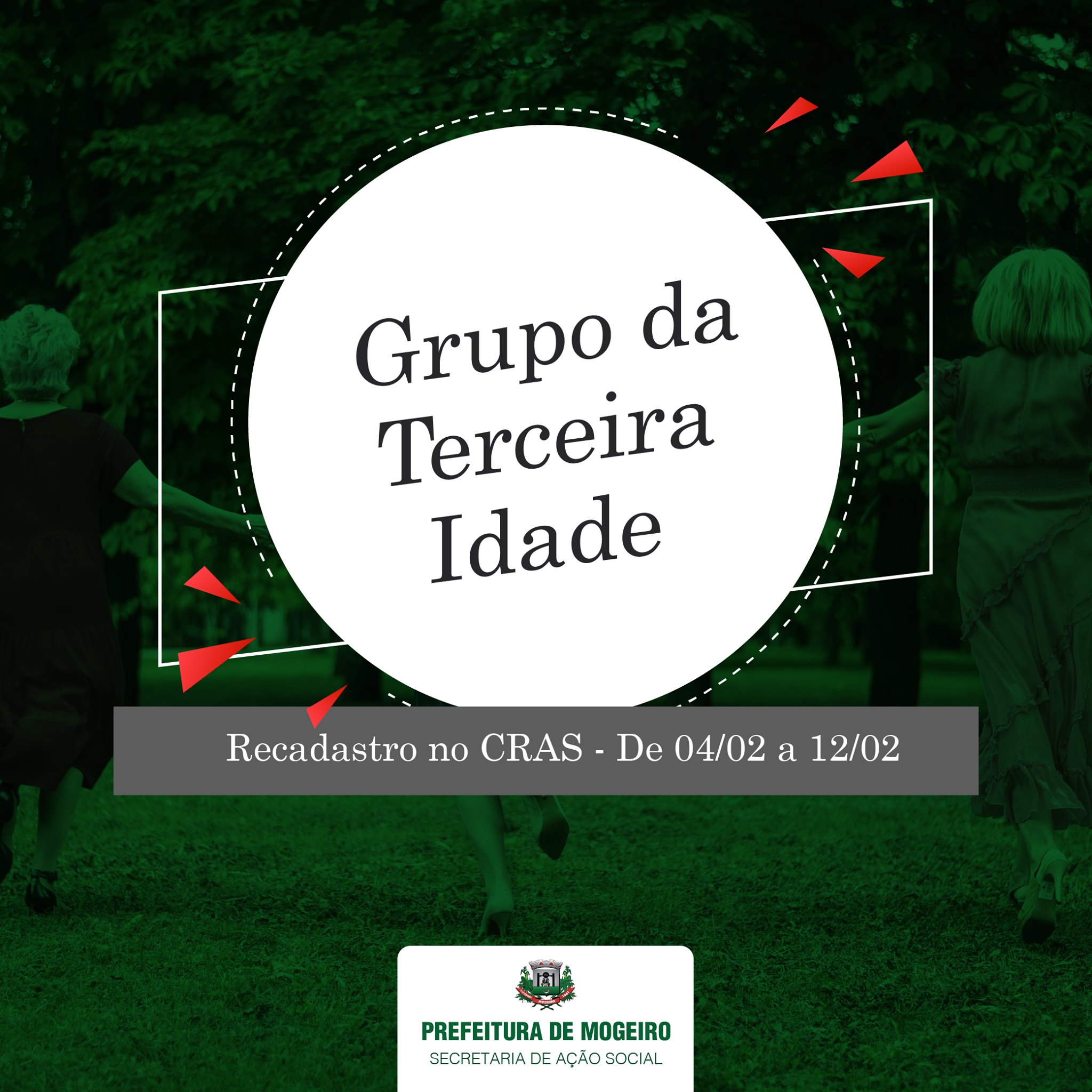 Processo de Recadastramento do Grupo da Terceira Idade