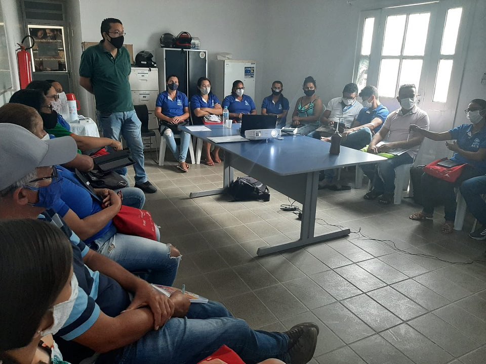 Agentes Comunitários de Saúde participam de treinamento
