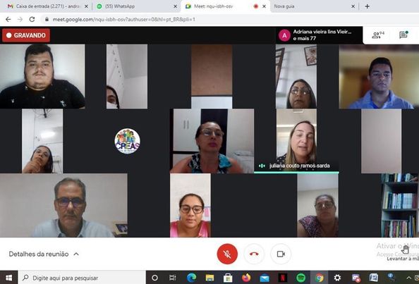Gerência da Secretaria Municipal de Ação Social participa de formações oferecidas pelo Governo do Estado do Programa de Segurança Alimentar e Nutricional – SAN