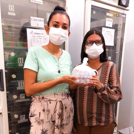 Município recebe repasse de novas doses de vacina contra a Covid-19