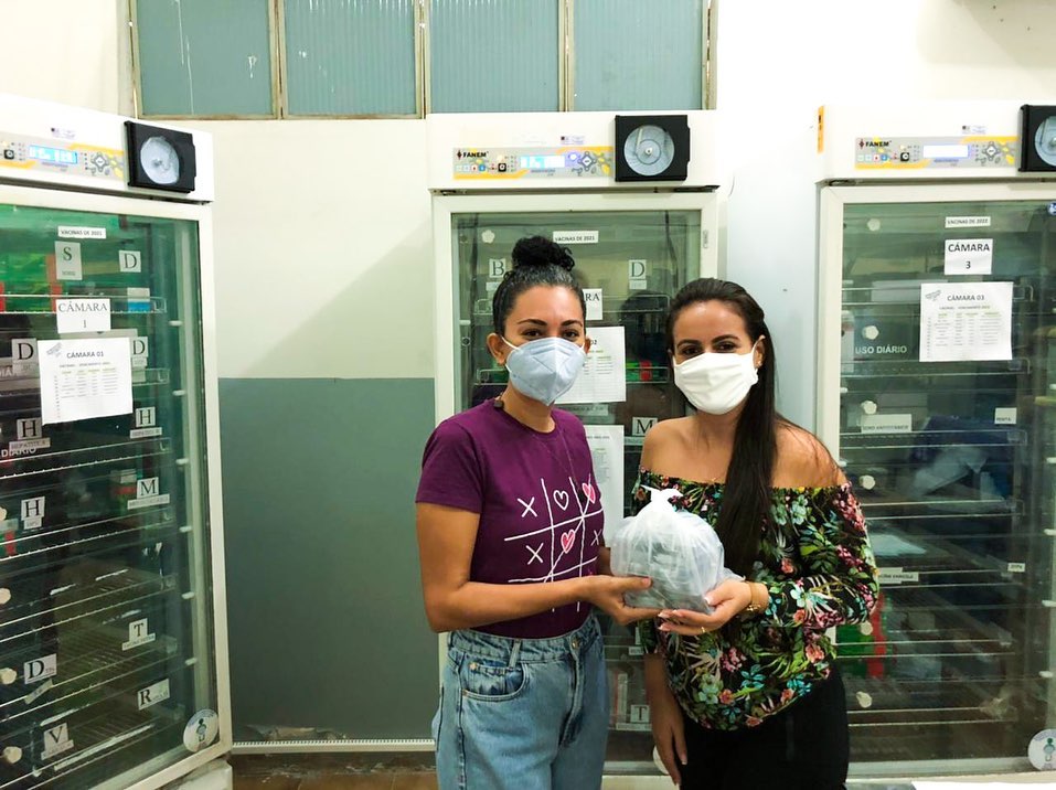 Município recebe repasse de novas doses da vacina contra a Covid-19