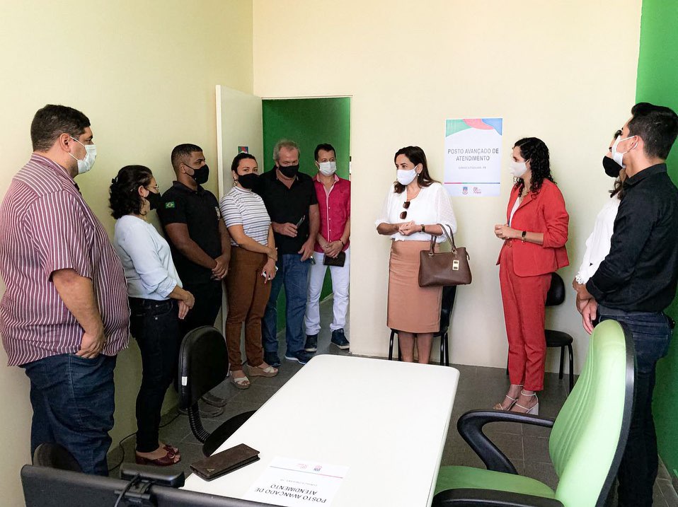 Juíza visita instalações do Posto Avançado de Atendimento da Justiça no município