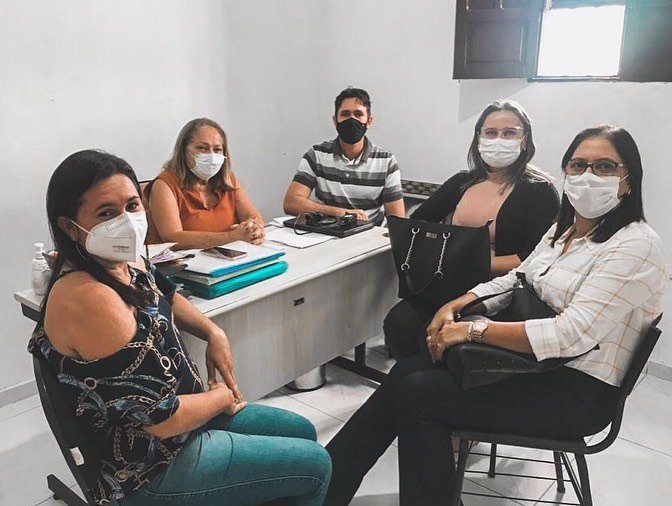 Secretarias de saúde de Mogeiro e São José dos Ramos se reúnem para tratar sobre os atendimentos nas áreas fronteiriças entre os dois municípios