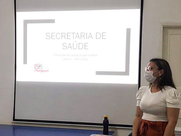 Secretária de Saúde apresenta prestação de contas ao Conselho Municipal de Saúde