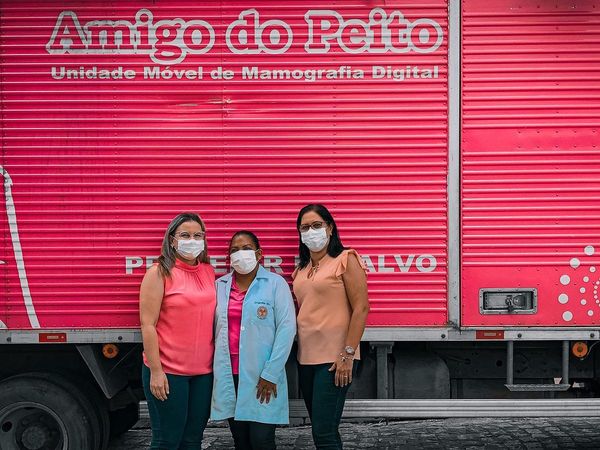 Mogeiro recebe Unidade Móvel de Mamografia Digital