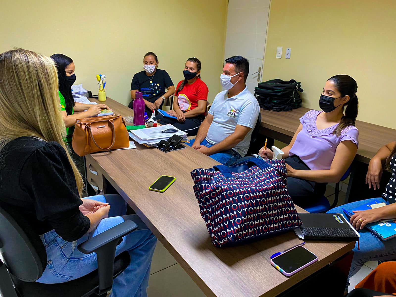 Secretaria de Assistência Social realiza reunião com coordenações e supervisões de trabalho