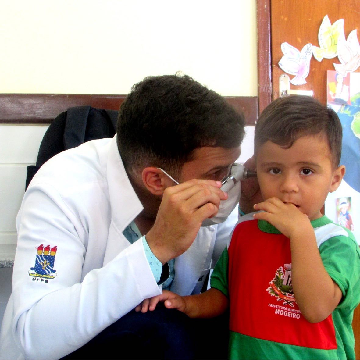 NASF e PSE realizam ação na Creche Maria Leonardo de Lima