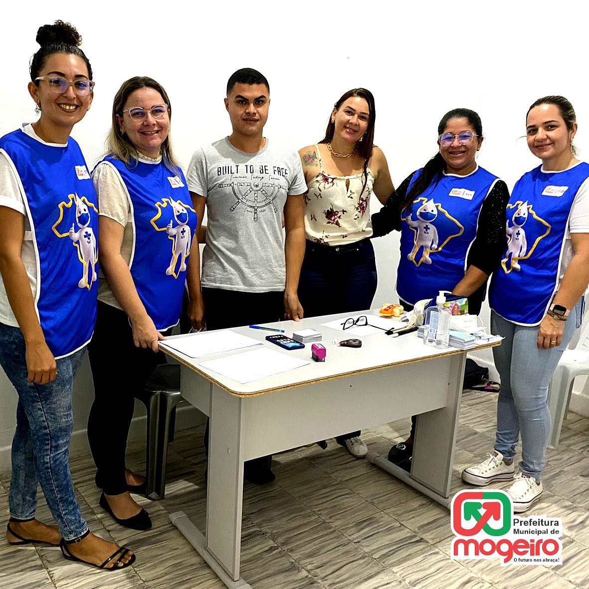 Município de Mogeiro participa da Campanha Nacional de Multivacinação
