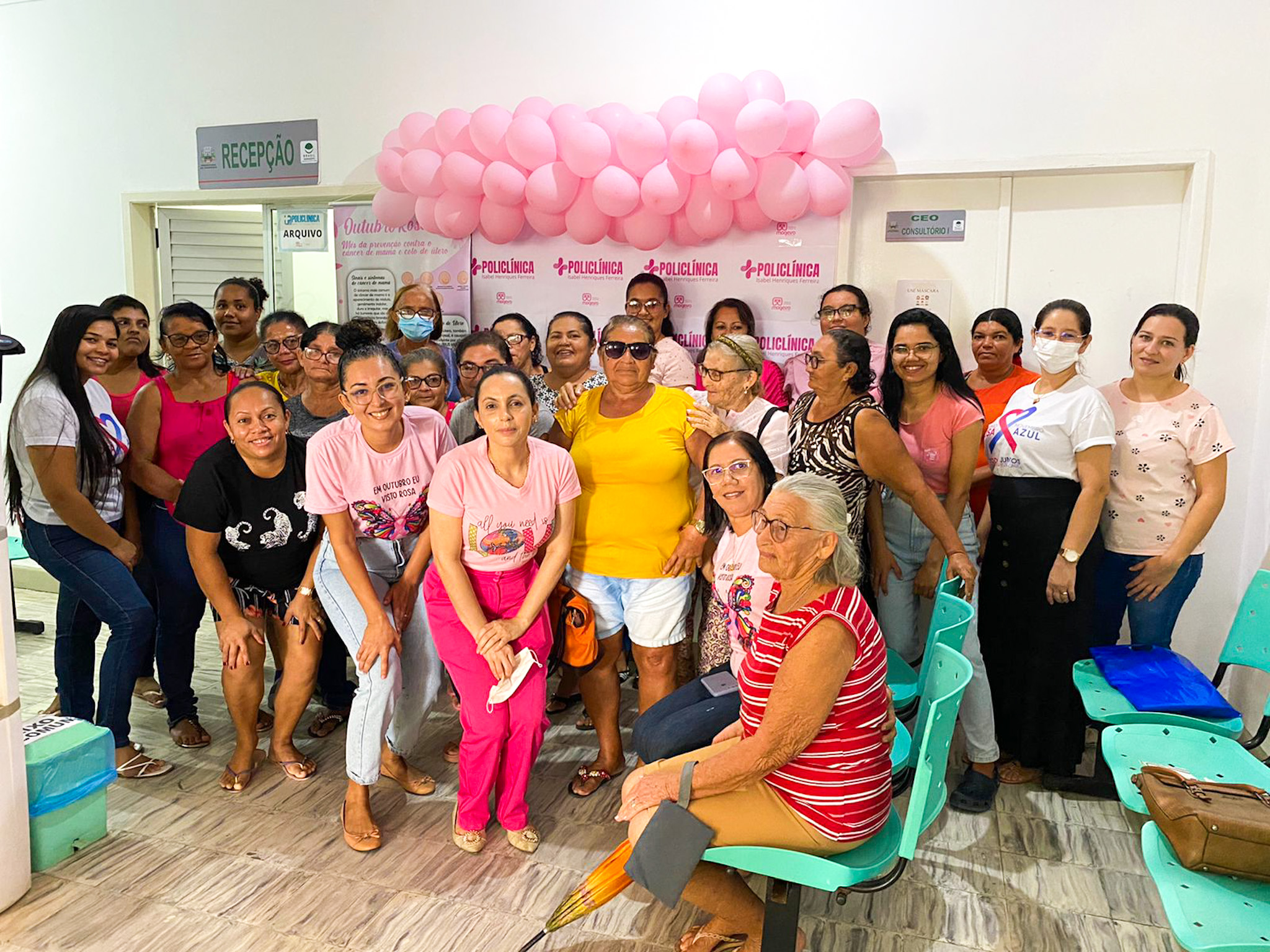 Prefeitura realiza ações alusivas ao Outubro Rosa