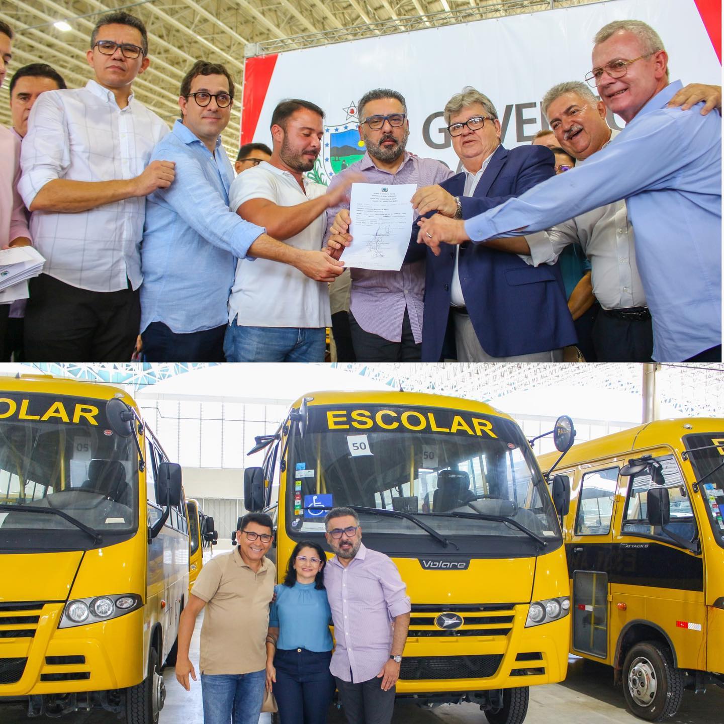 Município de Mogeiro é contemplado com ônibus escolar