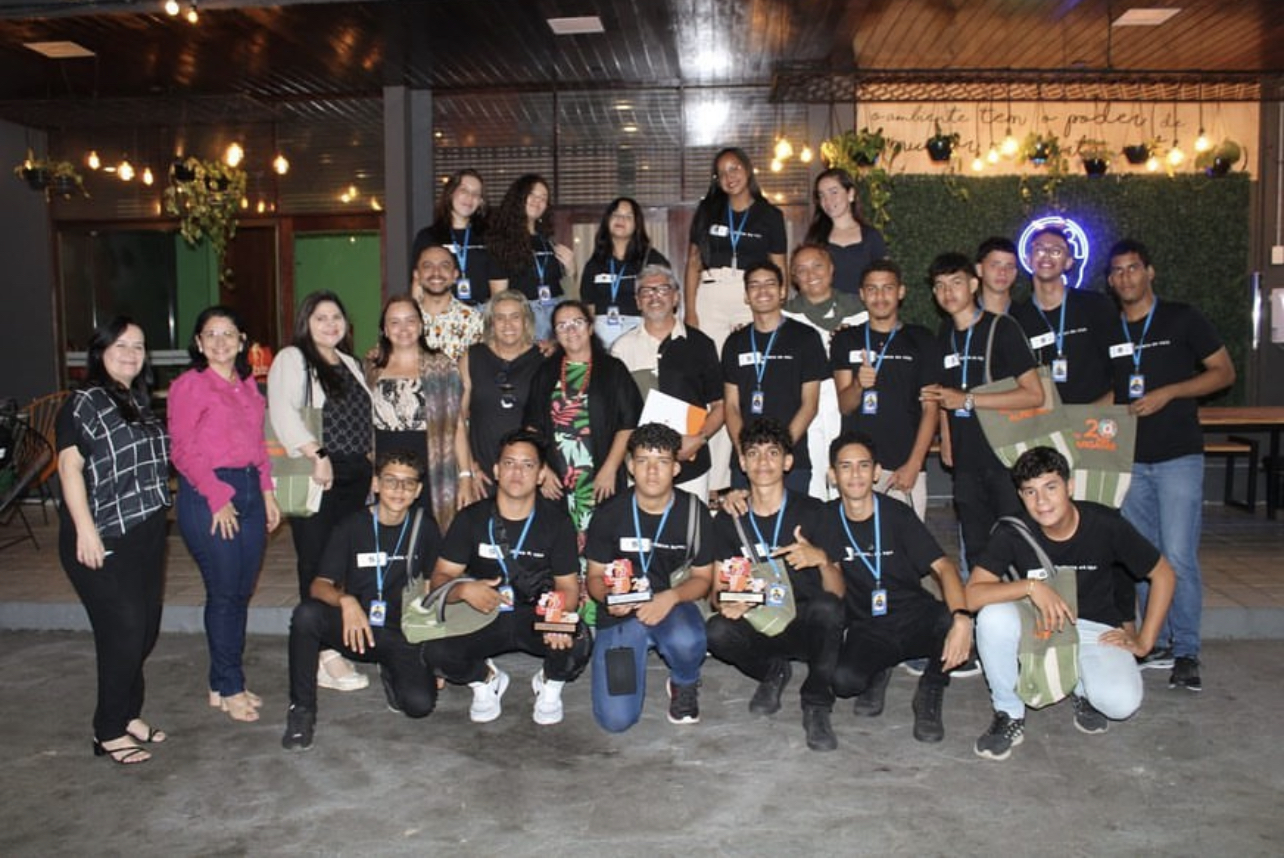 Alunos da Escola Iraci Rodrigues participam de encontro com Instituto Alpargatas