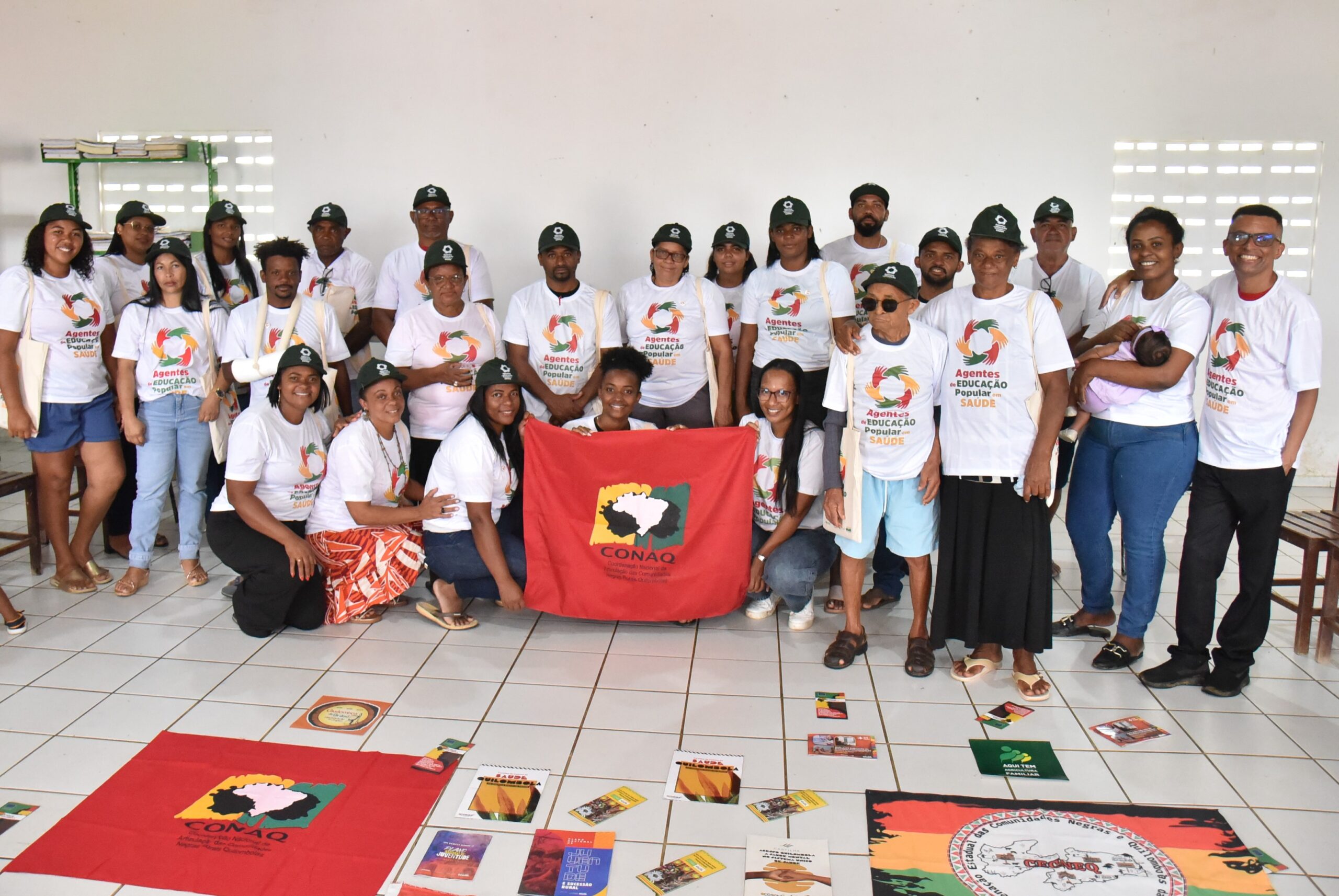 Formação do Curso de Agentes de Educação Popular e Saúde é iniciada no Quilombo do Matão, em Mogeiro